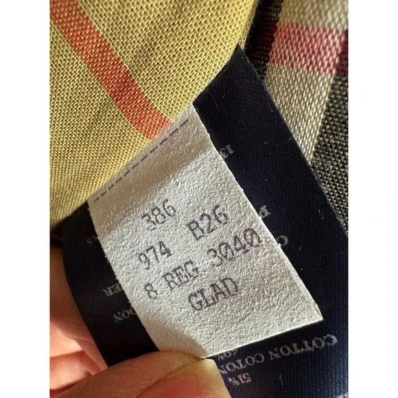 Burberry London Women's Heritage Trench Coat Nova Check Belted Beige Size 8 - Picture 15 of 16